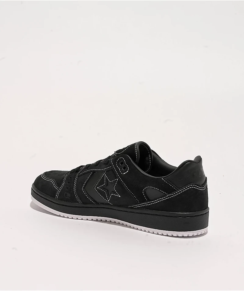 Converse AS-1 Pro Black, Black & White Skate Shoes