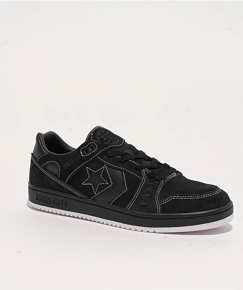 Converse AS-1 Pro Black, Black & White Skate Shoes