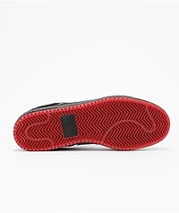 Converse AS-1 Pro Black, Silver & Red Skate Shoes