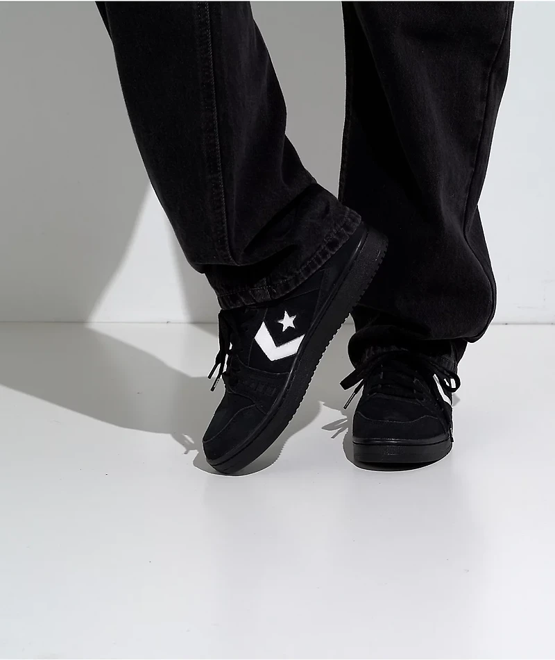 Converse AS-1 Pro Black & Vintage White Skate Shoes