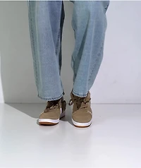 Converse AS-1 Pro Nomad Khaki & White Skate Shoes
