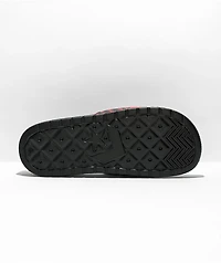 Converse All Star Pride Black & Purple Slide Sandals