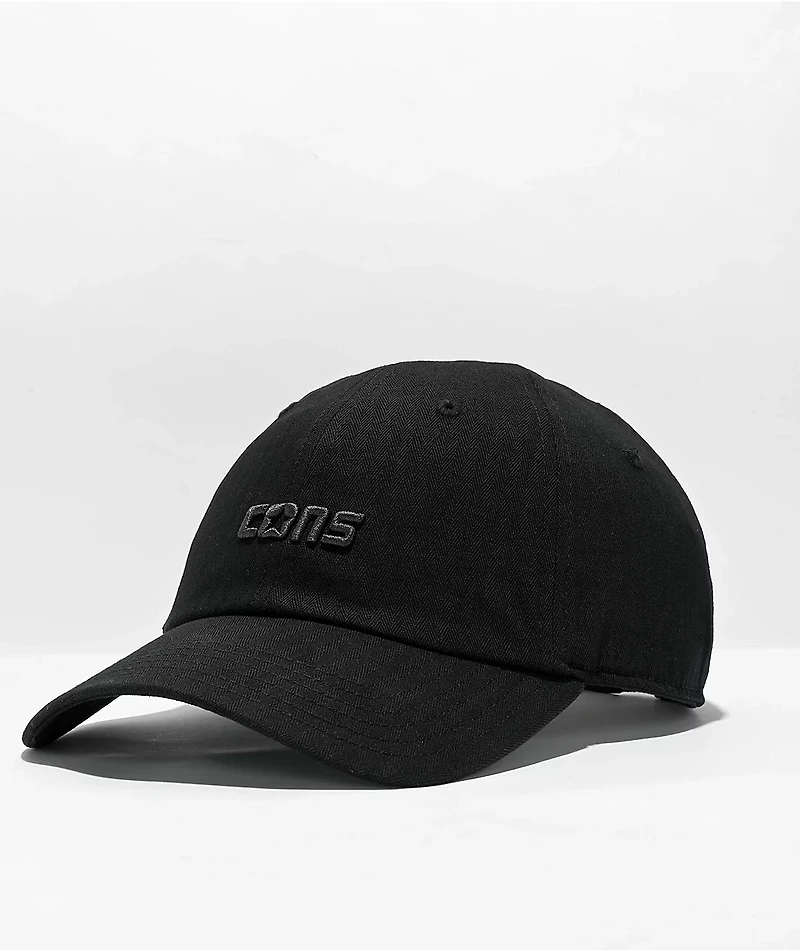 Converse CONS Black Strapback Hat