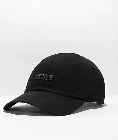 Converse CONS Black Strapback Hat