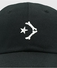 Converse CONS Bones Black Strapback Hat