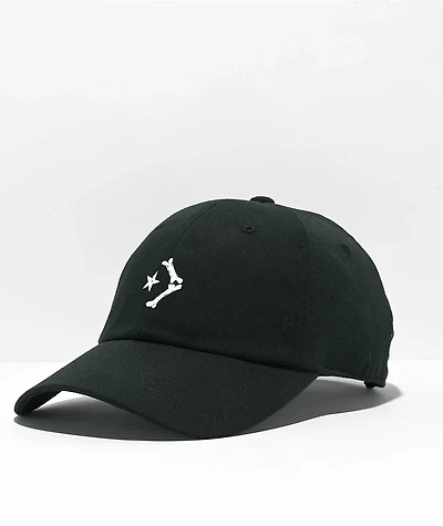 Converse CONS Bones Black Strapback Hat