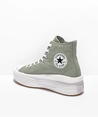 Converse CTAS Move High Top Slate Platform Shoes