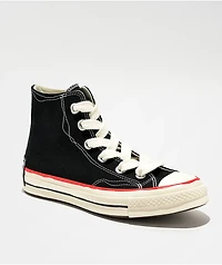 Converse Chuck 70 Sketch Black & Red High Top Shoes