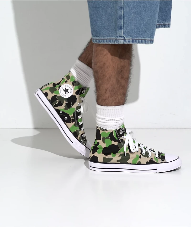 Converse Chuck Taylor All Star Camo High Top Shoes