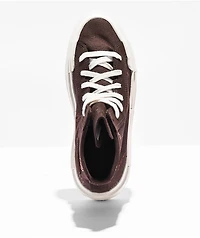 Converse Chuck Taylor All Star Cruise Tattoo Brown High Top Platform Shoes