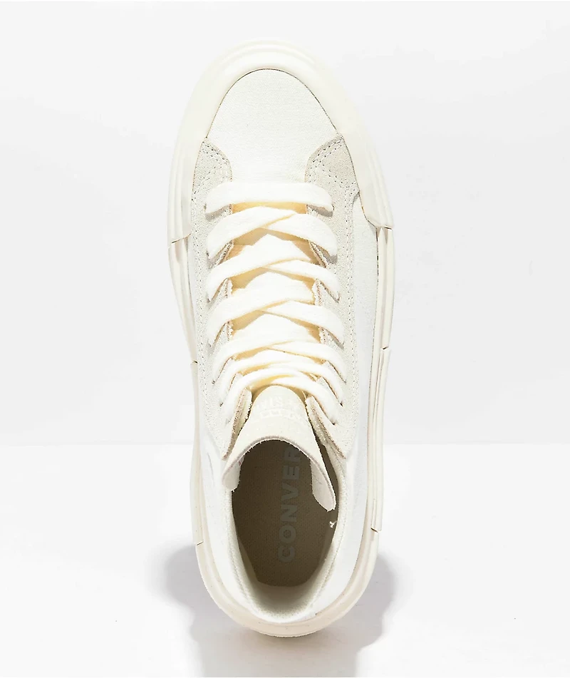Converse Chuck Taylor All Star Cruise White High Top Platform Shoes
