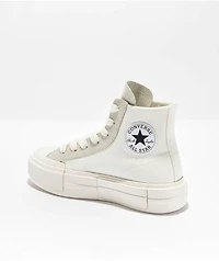 Converse Chuck Taylor All Star Cruise White High Top Platform Shoes