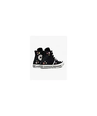 Converse Chuck Taylor All Star Flower Power Black High Top Shoes