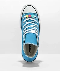 Converse Chuck Taylor All Star Kidult Lift Blue High Top Shoes