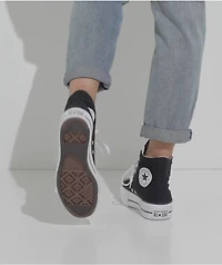 Converse Chuck Taylor All Star Lift Black & White High Top Platform Shoes
