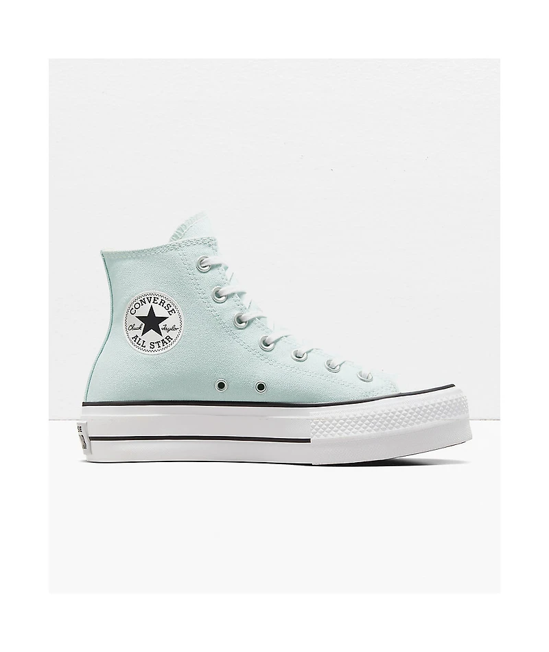 Converse Chuck Taylor All Star Lift Chance Of Rain Blue High Top Shoes