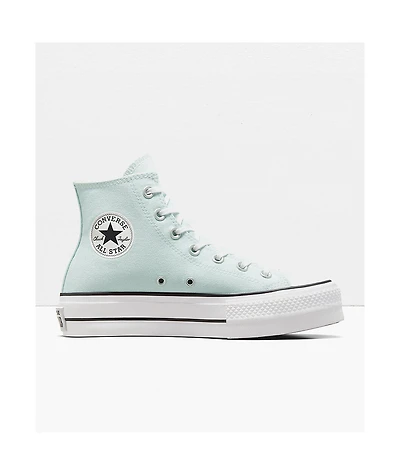 Converse Chuck Taylor All Star Lift Chance Of Rain Blue High Top Shoes
