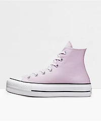 Converse Chuck Taylor All Star Lift Pale Amethyst High Top Platform Shoes