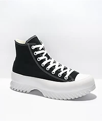 Converse Chuck Taylor All Star Lugged 2.0 Black & White High Top Shoes