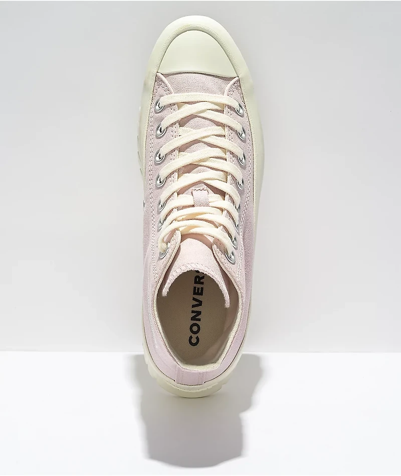 Converse Chuck Taylor All Star Lugged Barely Rose High Top Shoes