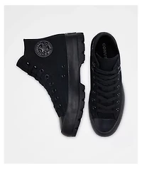 Converse Chuck Taylor All Star Lugged Black High Top Shoes