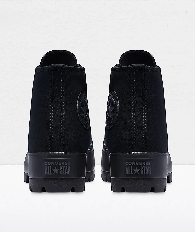 Converse Chuck Taylor All Star Lugged Black High Top Shoes