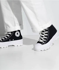 Converse Chuck Taylor All Star Lugged Black High Top Shoes