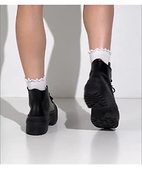 Converse Chuck Taylor All Star Lugged Heel Black Platform Shoes