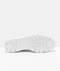 Converse Chuck Taylor All Star Lugged White High Top Shoes