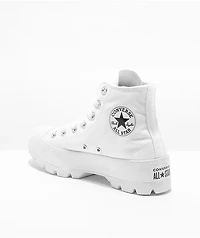 Converse Chuck Taylor All Star Lugged White High Top Shoes