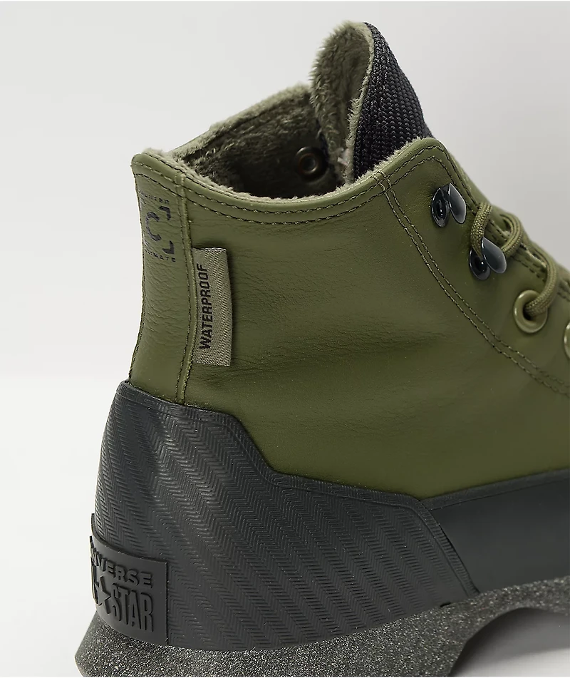 Converse Chuck Taylor All Star Lugged Winter 2.0 Olive & Black High Top Shoes