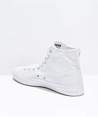 Converse Chuck Taylor All Star Pro White High Top Skate Shoes