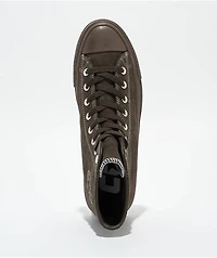 Converse Chuck Taylor All Star Pro Hi Fresh Brew & Brown Suede Skate Shoes