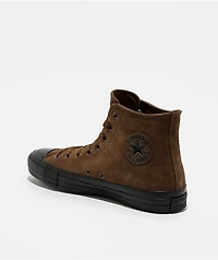 Converse Chuck Taylor All Star Pro Hi Grounded & Black Suede Skate Shoes