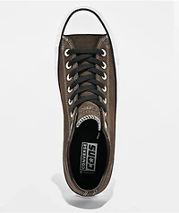 Converse Chuck Taylor All Star Pro Ox Suede Brown & White Shoes