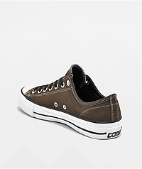 Converse Chuck Taylor All Star Pro Ox Suede Brown & White Shoes