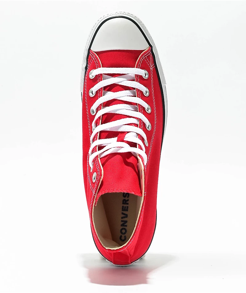 Converse Chuck Taylor All Star Red High Top Shoes
