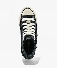 Converse Chuck Taylor All Star Starstruck Distressed Black High Top Shoes