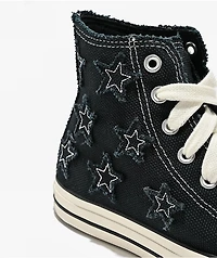 Converse Chuck Taylor All Star Starstruck Distressed Black High Top Shoes