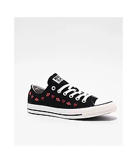 Converse Chuck Taylor All Star Valentine's Day Black, Red, & Egret Shoes