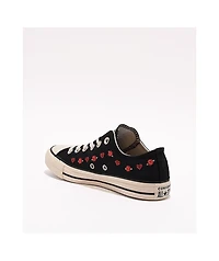 Converse Chuck Taylor All Star Valentine's Day Black, Red, & Egret Shoes