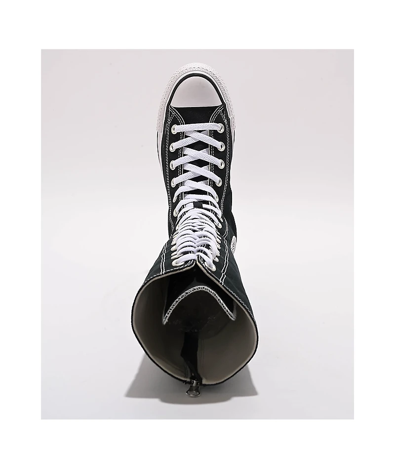 Converse Chuck Taylor All Star XXHi Black & White Knee High Shoes