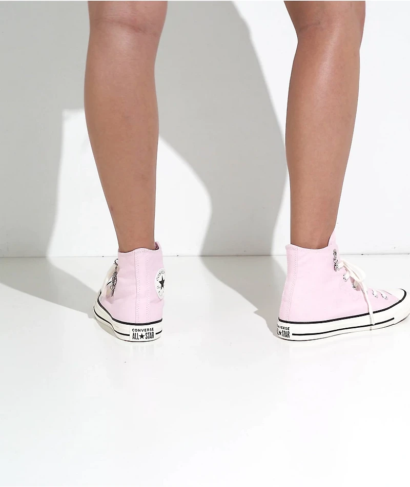 Converse Chucks In Love Chuck Taylor All Star Newfound Bloom & Egret High Top Shoes