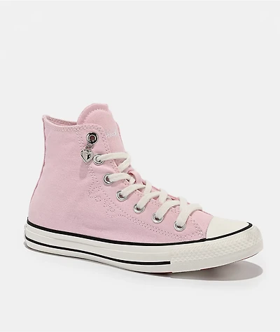 Converse Chucks In Love Chuck Taylor All Star Newfound Bloom & Egret High Top Shoes