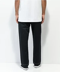 Converse Five Pocket Black Elastic Waist Pants