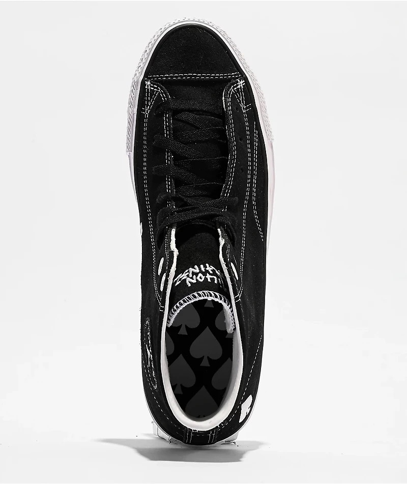 Converse Milton Martinez Chuck Taylor All Star Pro Black Suede Skate Shoes