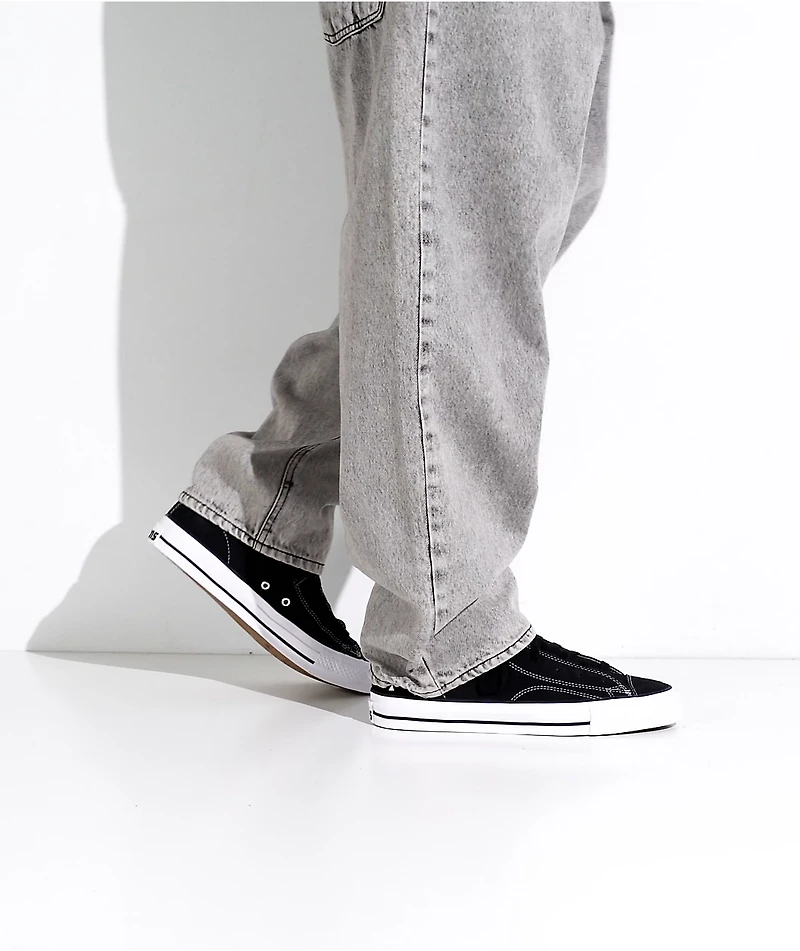 Converse Milton Martinez Chuck Taylor All Star Pro Black Suede Skate Shoes