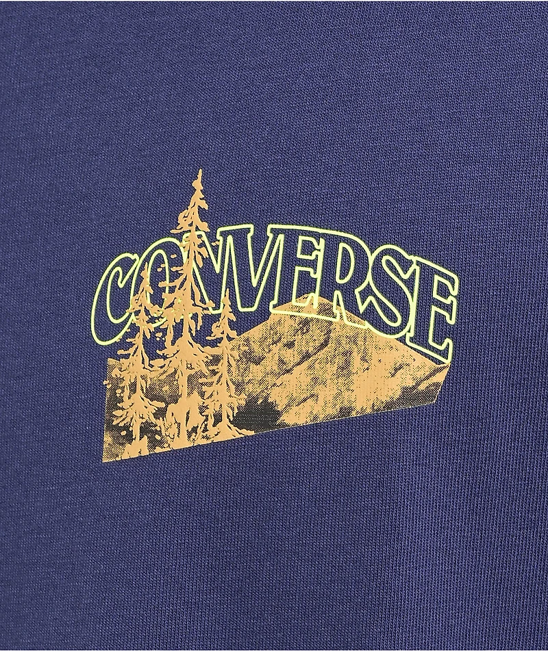 Converse Mountain Remix Navy Blue T-Shirt