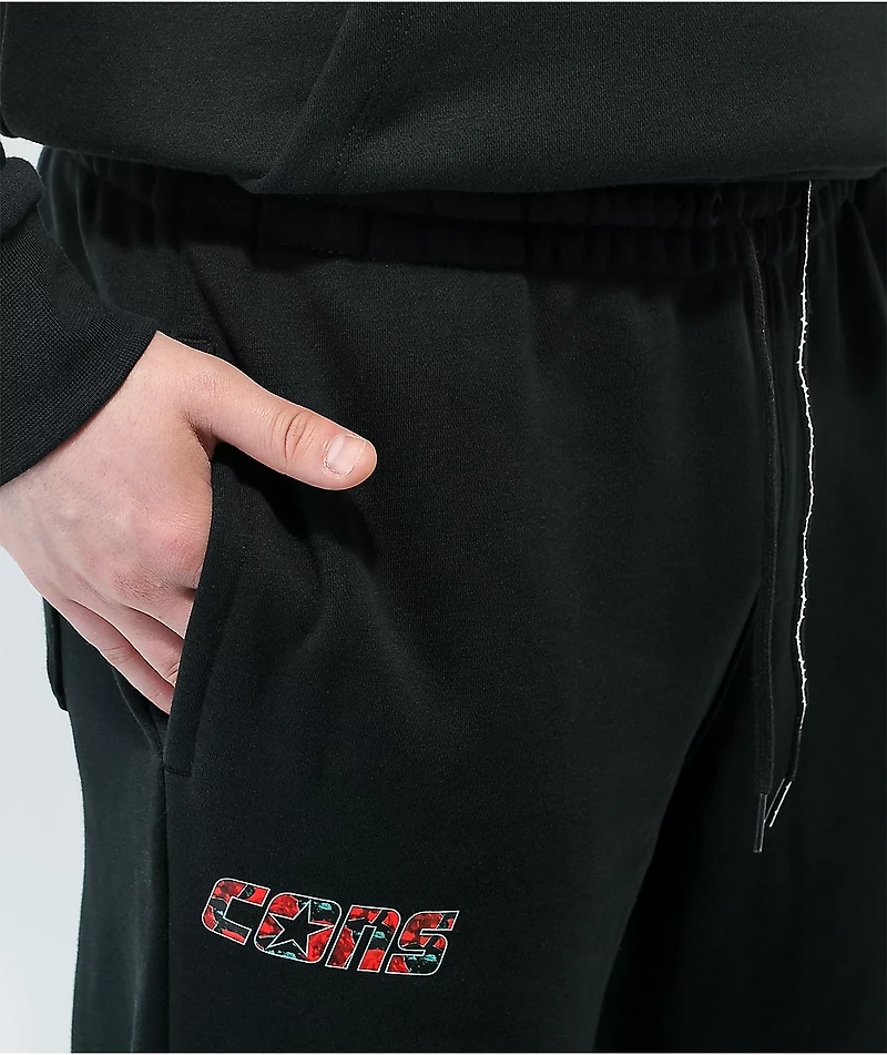 Converse Much Love Black Sweatpants