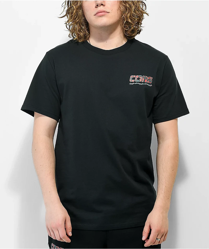 Converse Much Love Black T-Shirt